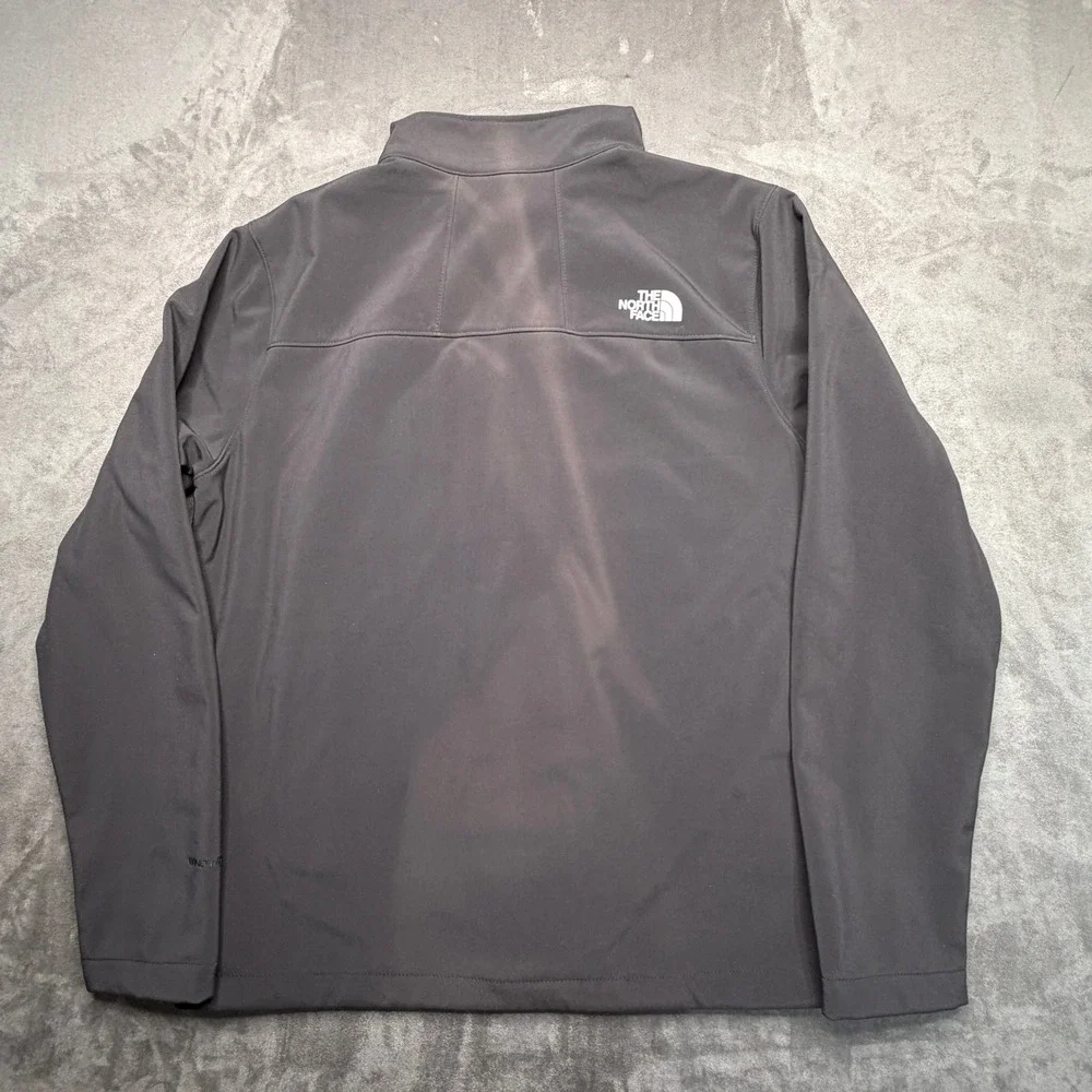 The North Face‎ Apex Barrier SS Jacket Mens L Black Softshell New